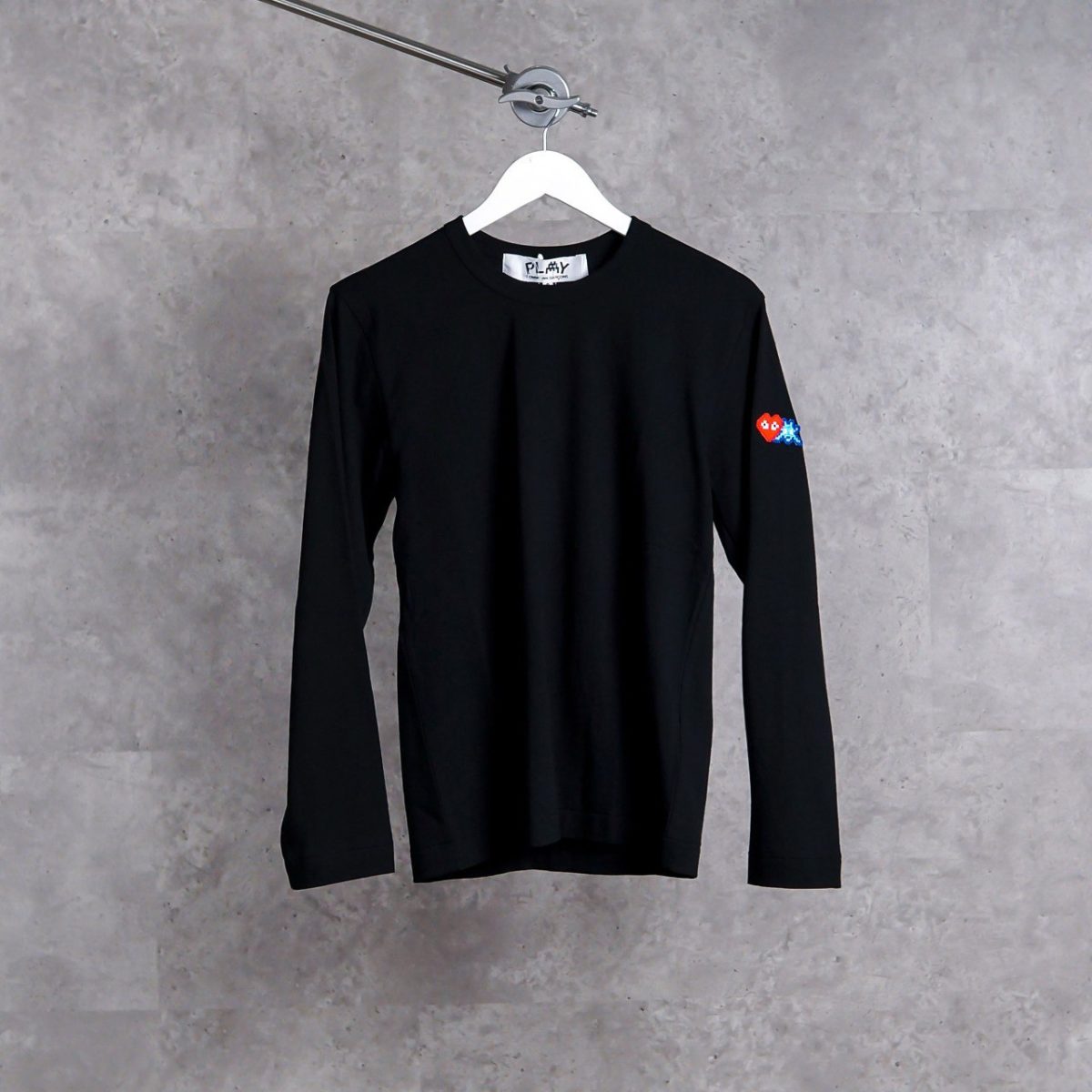 CDG PLAY BLACK LONGSLEEVE
