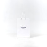PRADA WHITE PAPER BAG