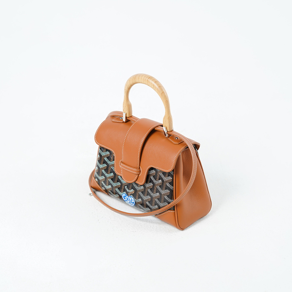 GOYARD BLACK TAN MINI BAG