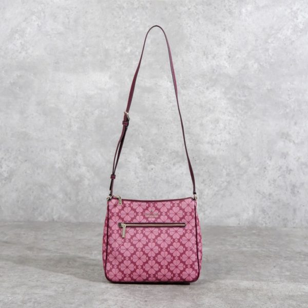 KATE SPADE MAROON SHOULDER BAG