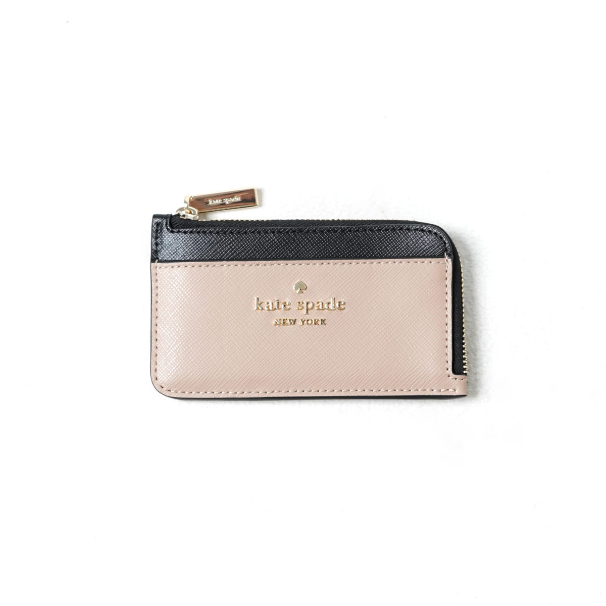 KATE SPADE HALF BLACK NUDE WALLET