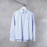 MARDI MERCREDI STRIPE WHITE GREY LONG SHIRT