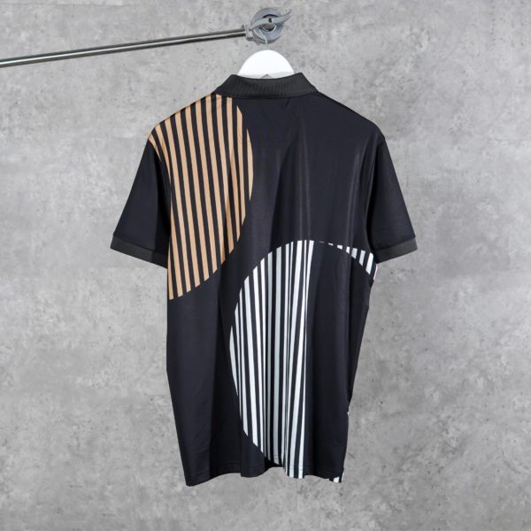 HUGO BOSS PADDY STRIPED BLACK POLO